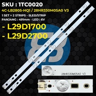 TV Backlight TCL 29 Inch L29D1700 L29D2700 4C-LB2805-HQ1 / 28HR330M05A0 V3
