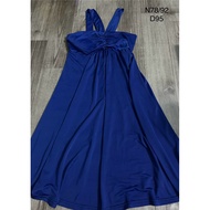 Sexy cobalt blue dress