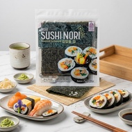 Sushi Nori contains 50 sheets of Nori Kimbab Sushi HALAL