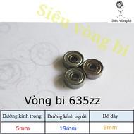 Bearing - bearing 635zz (2 types medium and good) - Standard 5*19*6mm