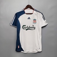 #LF 06-07 Away Retro Soccer Jersey Football Liverpool