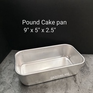 Aluminium pound cake pan / bread pan