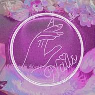 1pc Eyelash LED Sign, Size: 5*25cm/1.97*9.84in, Neon Eyelash Studio Sign With Dimmer - Fashionable B