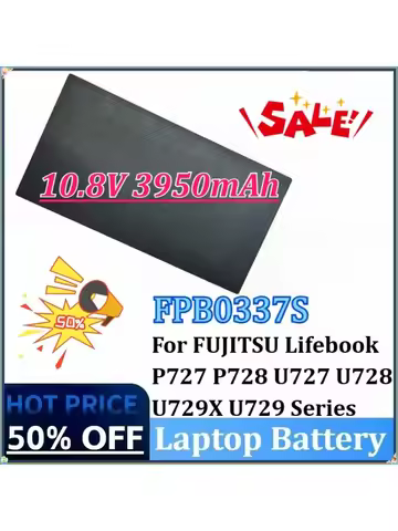 New FPB0337S 10.8V 3950mAh 45Wh Laptop Battery PPCBP530 FMVNBP246 for FUJITSU Lifebook P727 U727 U72