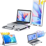 [Pleasant day] OFIYAA 14inch P1 Portable Triple Monitor For Laptop Screen Extender Suit For All Lapt