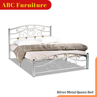 Queen Bed Metal Bed Frame / Double Bed / Metal Bed Frame / Bedroom Furniture / Katil Besi / Katil Besi Queen