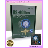 Aircond Gauge /Manifold Gauge//Single Manifold Gauge (Low Side )// 1 Way Manifold Gauge//R410a/R22/R