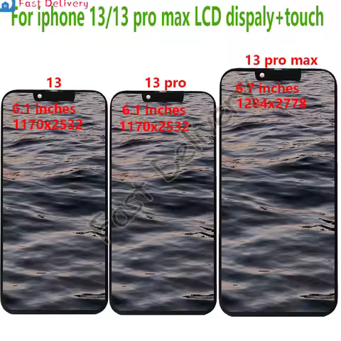 for iphone 13 Pro Max lcd display For iPhone 13 display A2633 LCD Display with Touch Screen For iPho