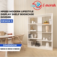 E-Morah HP050 Modern Lifestyle Display Shelf Bookcase Divider for Home Living Room Divider / Divider