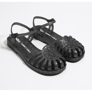 Sepatu Sandal Wanita Melissa Sandal + Bimba Y Lola Ad Glitter Black