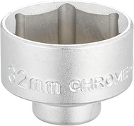 JTC JTC4665-32 Oil Filter Wrench Cup Type, 1.3 inches (32 mm) for Trucks, Mitsubishi Canter, Benz Bl