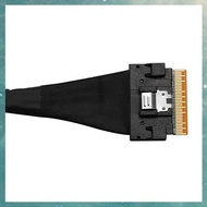 [uhktyltui.vn] PCIE4.0x8 SFF8654 to SFF8654 Male to Male Data Cable Slimsas 8X SFF8654 X8  Cable for