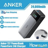 Anker 737 Powerbank Gen 2 PowerCore 24000mAh 140W พาวเวอร์แบงค์ แบตสำรอง ชาร์จเร็ว