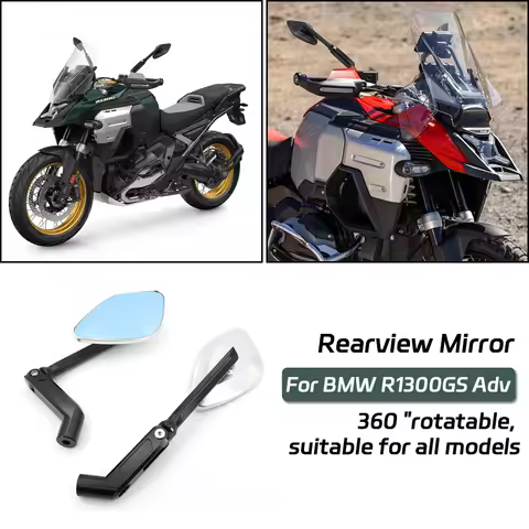 R 1300 GS Adv Motorcycle 360 "Rotatable Rearview Mirror Accessories For BMW R1300GS Adventure Foldab