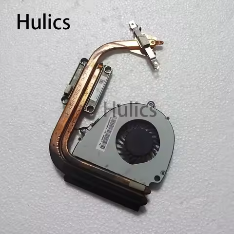 Hulics Used Laptop CPU Cooling Fan Heatsink For ACER 5750 5750G V3-571 E1-531 E1-571G AT0HI00B0R0 AT