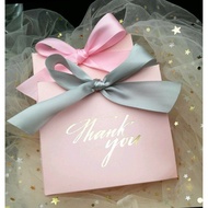 ROXEL TQ RIBBON BAG BOX DOOR GIFT Premium Doorgift Exclusive Wedding Kahwin Tunang Goodies cenderahati