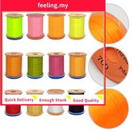 ◇FEELING◇70D Fly Tying Thread Fluorescent Fly Body Tying Material For Fly Fishing Hook