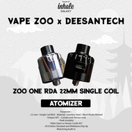 ZooMods Zoo One RDA 22MM Single Coil - VapeZoo / Zoo Mods Legal ZooOne Murmerc