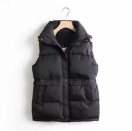 Jaket Rompi Winter Wanita Jaket Parka Wanita Tebal Musim Dingin Korea Stylish