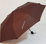 全城熱賣 - 糖果色折疊晴雨傘（咖啡色）（尺寸:53.5*8K）