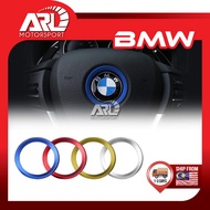 1 Series E87 E81 E82 E88 F20 F21 Car Steering Wheel Emblem 45MM Logo Center Decoration Ring Lining S