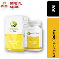 GARDEN OF LIFE COQ10 UBIQUINOL 100MG 30S