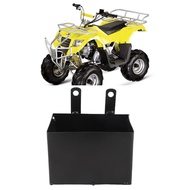Diydeg Motorcycle Battery Box Black Cast Iron Holder Carrying Case Rustproof Metal Batteries Install