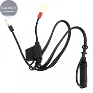 Battery Charger Cable 12-24V Weatherproof Adapter Accessories Motorcycle