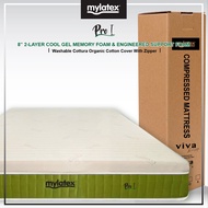 Mylatex Pro I Hybrid Mattress Memory Foam Support Foam 8 Inch King Queen Super Single Single 10 Years Warranty