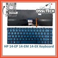 HP Pavilion X360 14-EK / HP laptop 14 Inch 14-EM 14-EP Replacement Laptop Keyboard