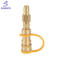 greatbuy666-3/8 Inch Natural Gas Quick Connector Propane Quick Connect Fittings for LP Gas Propane H