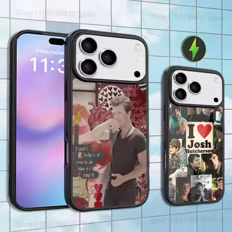 Actor J-Josh H-Hutcherson Case For iPhone 16,15,17,14,13,12,11,Pro,Max,Plus,Air Mini,Magsafe,Magneti