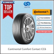 Free Installation | Continental Conti Comfort Contact CC6 Car Tyre 185/65R14  195/60R15