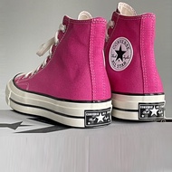 匡威（Converse）帆布鞋男鞋女鞋2023冬季新款1970s三星标板鞋轻便运动鞋透气休 A04594C火龙果粉 35