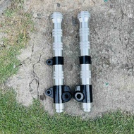 Lighten Front Shock Outer Tube Black Shade - Wave125 RS125 XRM125 R150 /Fi