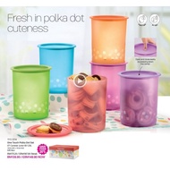 Tupperware One Touch Polka Dot 1.25L (1 piece)