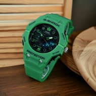 Jam Tangan Pria G-Shock GA B001 Double Time & Tali Rubber Tanggal Hari