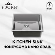 MOCHA i-BORN Kitchen Sink IBKS6045-HC Honeycomb Food Grade Nano Grain Stainless Steel Water Singki S