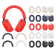 Headphone Case Silicone Protective Cover For Sony WH-1000XM5 Headphones Sleeve Earphone Protector Earphone Accessories
