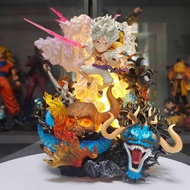 One Piece 5th Gear Nika Luffy Hand-Made gk Model Statue Anime Trendy Play Decoration Male Female Bir