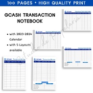 Gcash Transaction Record Notebook A5 size