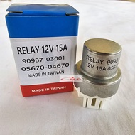 Relay Fuse Box Cooling Fan pendingin Radiator Toyota Kijang 5K Grand KF52 Corolla Twincam Great AE80
