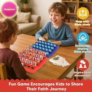 Cheesenm Bible Who I Am Board Games For Kids | 24 Holy Bible Characters With Life Story & Verse Card
