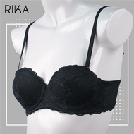 RIKA ยกทรง ฟองปั้ม MOLD บาง บราเกาะอก ถอดสายบ่าได้ มีโครง GV1262 (B75 - D75) ดีไซน์เซ็กซี่