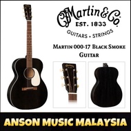 Martin 000-17 Black Smoke Acoustic-Electric Guitar w/Case (00017)