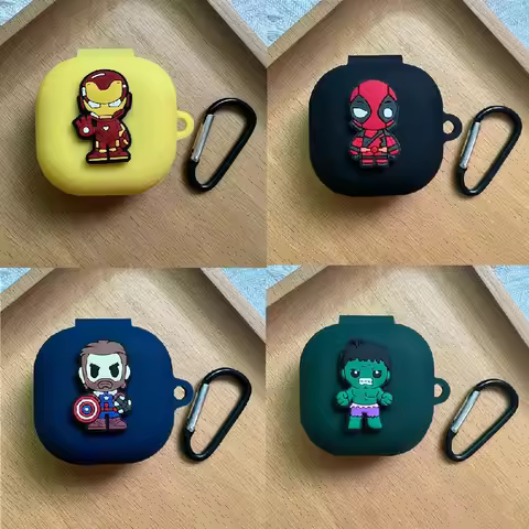 DIY Marvel Earphone Case for Samsung Galaxy Buds Live / Buds Pro / Buds 2 / Buds2 Pro / Buds FE Cove