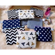 Mini Square Canvas Wallet