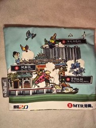 MTR 南港島綫Snack'n'Go 食物袋 + 觀塘綫延綫環保袋