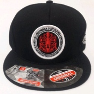 topi snapback masberto isc logo merah bordir / topi isc / topi snapback metal bordir / topi 002