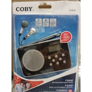 COBY 9 NAND AM/ FM SHORTWAVE  RADIO